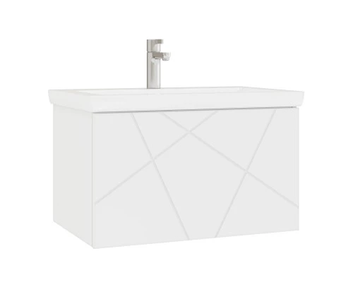 Тумба под раковину VIGO Geometry 70 подвесная белый (034)