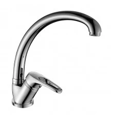 B35 Смеситель для кухни, выс.пов.излив 240мм, р/ОД, хром, ROS, B35-25