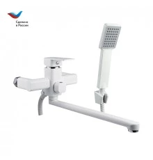 ЦВЕТ Смеситель для ванны,одноручный,Н31 белый, СЛАВЕН, Н3Б, ПОД ЗАКАЗ