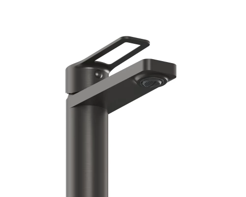 Смеситель для раковины TOKITO KOBE вороненая сталь (TOK-KOB-1011)