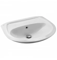 БРИЗ Умывальник б/отв. 55 см., хр.кольцо, крепление, САНТЕК