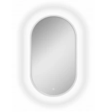 Зеркало Prime White Led 450x800 с сенсором, рама МДФ