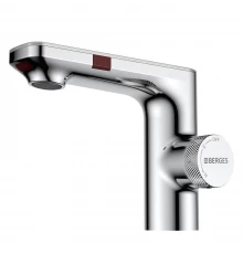 Смеситель для раковины MORANS сенсорный, хром глянцевый, BERGES