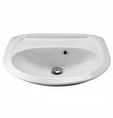 БРИЗ Умывальник б/отв. 50 см., хр.кольцо, крепление, САНТЕК