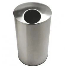 Контейнер для мусора на 80 литров с стильной крышкой