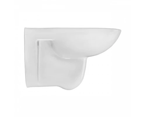 DEBBA ROUND  Чаша унитаза подвесного c безободковым смывом, гориз. выпуск, белая. ROCA