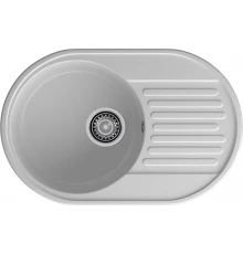 GranFest QUARZ (ECO-18) Мойка чаша+кр 740*480 (серый)