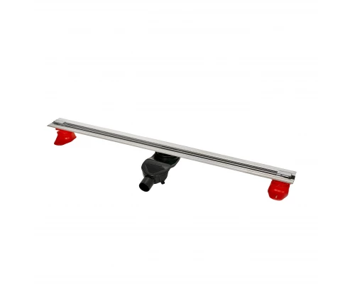 Желоб водосток SUPER Slim 1000, хром глянец, S-сифон D50 H60 боковой, BERGES