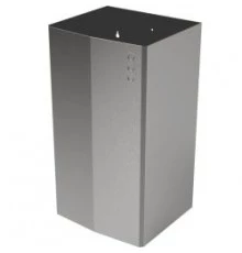 Контейнер для мусора настенный из нержавеющей стали матовый 65 л. Nofer EVO