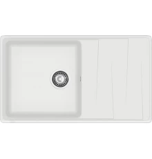 GRANFEST Мойка композит LEVEL, GF-LV-860L, чаш+кр 860*500, иней