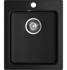 GRANFEST Мойка композит PRACTIK  GF-P--505  1-чаш. 427*505 мм  черный арт.GF-