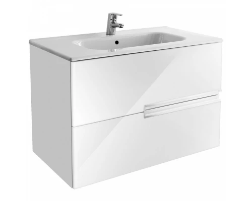 VICTORIA NORD Ice Edition Тумба под раковину VICTORIA 80, белый глянец, ROCA