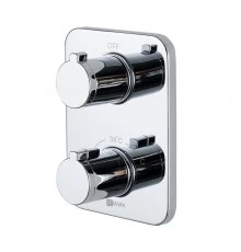 Yeti Смеситель для ванны и душа, монолит.излив 177мм встраиваемый Терм, хром, LM, LM7843C