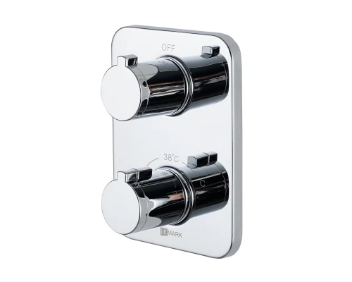 Yeti Смеситель для ванны и душа, монолит.излив 177мм встраиваемый Терм, хром, LM, LM7843C