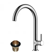 X25 Смеситель для кухни, выс.пов.излив 251мм, р/ОД, хром, ROS, X25-23U