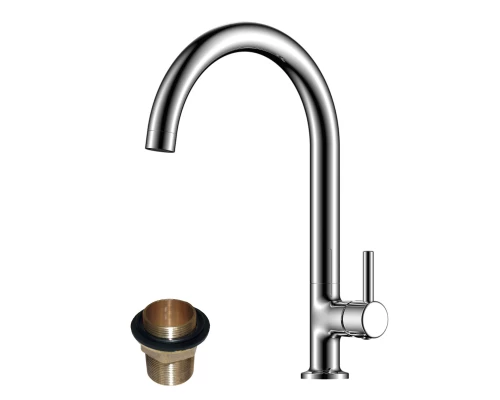 X25 Смеситель для кухни, выс.пов.излив 251мм, р/ОД, хром, ROS, X25-23U