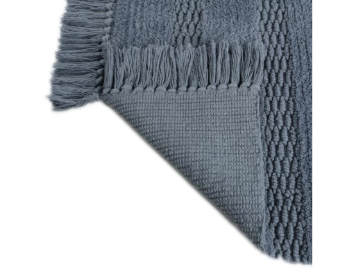 Коврик для ванной 1-ый Fixsen SANDAL, FX-8020C, серо-голубой, 50х80см 