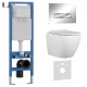 Комплект 3в1 IBERICA BLANCA инсталляция SILENCIO MINI, унитаз BILBAO ALTO белый, кнопка смыва ESTI-R хром глянцевый (IB.001M.BLA.231.213)