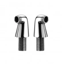 Комплект переходников 2шт., для установки смесителя на борт ванны, латунь, LEMARK