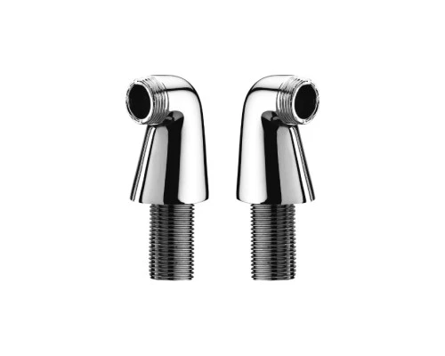 Комплект переходников 2шт., для установки смесителя на борт ванны, латунь, LEMARK