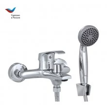 ГОРОД Смеситель для ванны с коротким литым изливом, одноручный, СЛАВЕН, К30