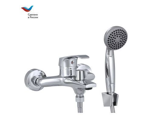 ГОРОД Смеситель для ванны с коротким литым изливом, одноручный, СЛАВЕН, К30
