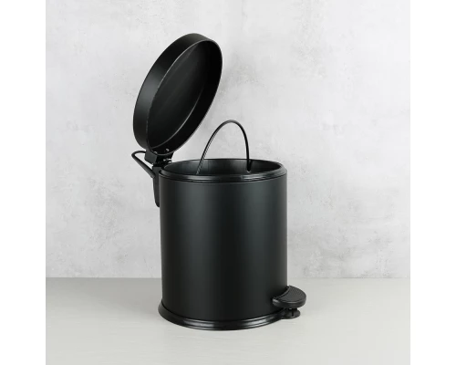 Ведро с крышкой 5 л FIXSEN черный (FX-34024B)