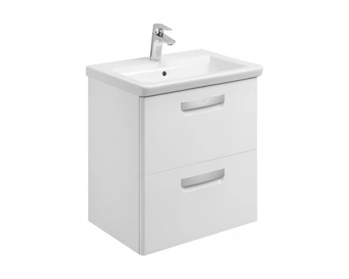 GAP Тумба под раковину GAP 60, белый глянец, ROCA