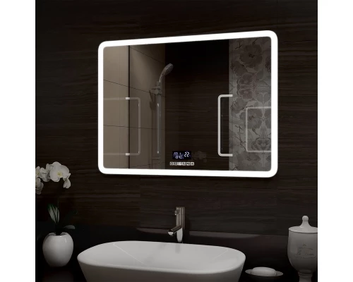 Зеркало Demure LED  800x600 с музыкальным блоком, подогревом