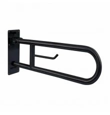 Поручень полукруглый для людей с огр. Возможностями 600 мм черный