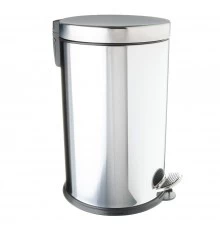 Ведро с крышкой 12 л FIXSEN хром (FX-34024D)