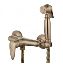 Pramen Смеситель для биде, гигиен.душ на стену держ.на теле, р/ОД, бронза, LM, LM3318B