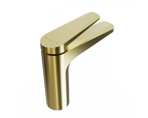 Смеситель для раковины TOKITO KIN брашированное золото (TOK-KIN-1011)