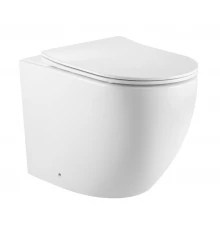 Унитаз приставной IBERICA BLANCA BILBAO ALTO Rimless белый (IB.BLA.331.1B1)