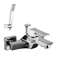 Unit Смеситель для ванны, монолитный излив 199мм лейка, р/ОД, хром, LM, LM4502C