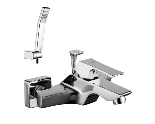 Unit Смеситель для ванны, монолитный излив 199мм лейка, р/ОД, хром, LM, LM4502C