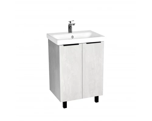 Тумба под раковину VIANT БЕРЛИН 60 напольная цемент (VBER60MDC-T2ST)