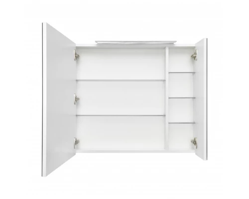 OLETA Зеркальный шкаф 80, белый глянец