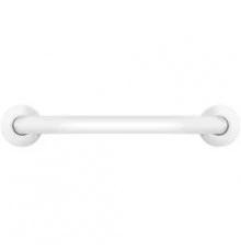 Поручень прямой 800 мм белый эпоксидная краска