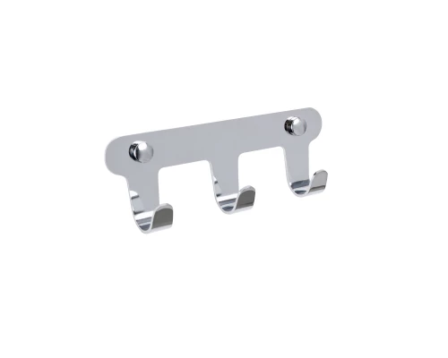 Планка 3 крючка Fixsen, FX-805-3, хром