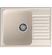 GranFest QUARZ (ECO-13) Мойка чаша+кр 620*480 (белый)