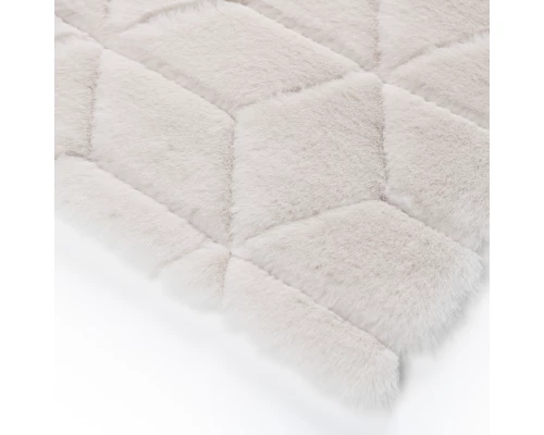 Коврик для ванной 1-ый Fixsen DIAMONT, FX-9050A, бежевый, 70х120 см