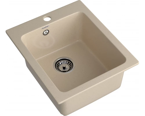 GRANFEST Мойка композит PRACTIK  GF-P--505  1-чаш. 427*505 мм, кашемир