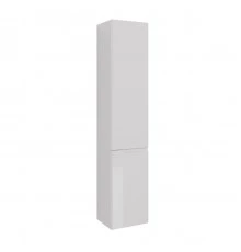 Пенал Lemark MIANO 35 см подвесной/напольный, правый, 2-х дверный, цвет корпуса, фасада: Белый гляне