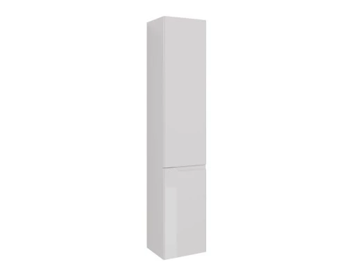 Пенал Lemark MIANO 35 см подвесной/напольный, правый, 2-х дверный, цвет корпуса, фасада: Белый гляне