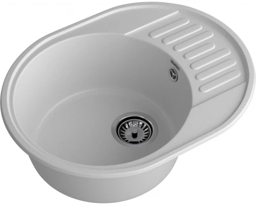GranFest QUARZ (ECO-58) Мойка чаша+кр 620*480 (серый)