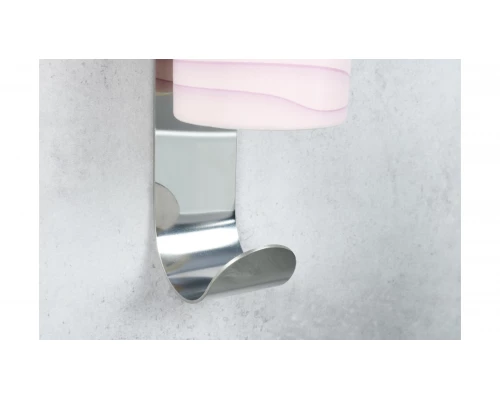 Держатель для дозатора с крючком, хром (FIXSEN Practica (FX-800B)