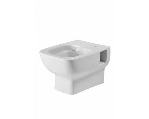 ПЭК НЕО rimless(подвес. безободковый унитаз с тонким сиденьем, инсталляция, панель черн. мат, САНТЕК