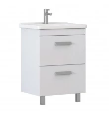 Тумба под раковину VIGO Nova 2-60 напольная белый (tn.NOV.MIR.60.2Y)