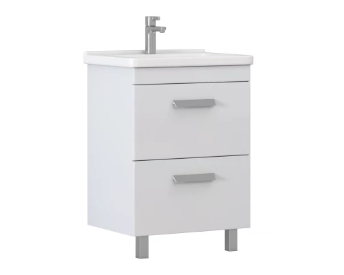 Тумба под раковину VIGO Nova 2-70 напольная белый (tn.NOV.MIR.70.2Y)